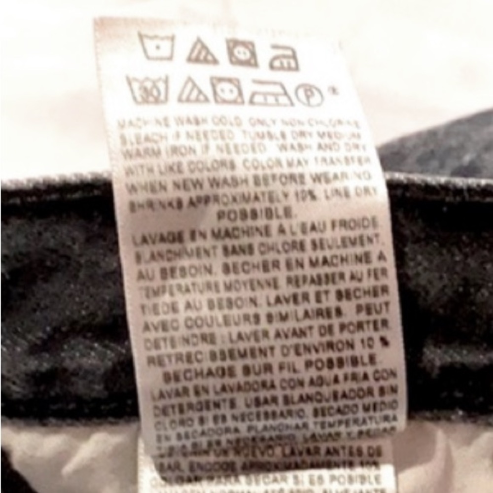 Vintage 501 Levi’s Gray/Black High Waisted Jeans, Size 16 - Picture 9 of 16